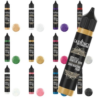 Cadence 3D Dimensional Pen - Glitzer 25ml