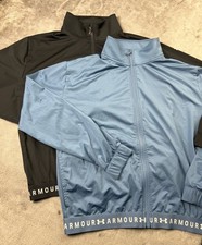 2 Under Armour HeatGear Full Zip Jacket Women's XS Sweatshirt 1320589