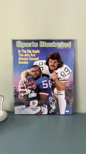 Lawrence Taylor autograph JSA certified