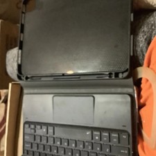 Black Tablet Case with Touch Mouse keyboard