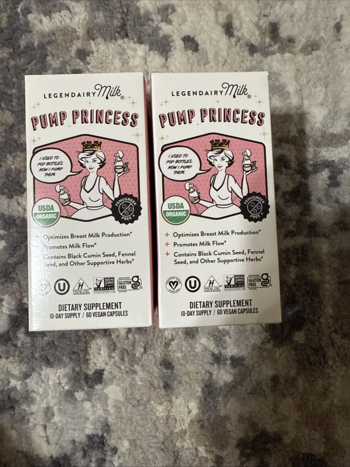 Legendary Milk Dietary Suplement Pump Princess And Milkapalooza