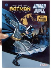 Bendon Batman Jumbo Coloring and Activity Book with 2 Bookmarks