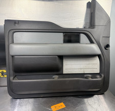 09-14 F150 Black Front Driver Side Left Lh Interior Door Trim Panel Oe 09-14 F150 Black Front Driver Side Left Lh Interior Door Trim Panel Oe