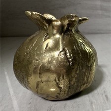 Brass Fruit Pomegranate, 1 Pc