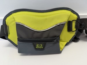 Amphipod Yellow Gray Hydration Fitness Waist Pack Bag-no bottle