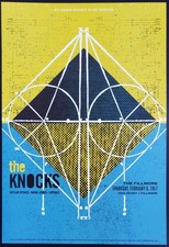 The Knocks Concert Poster 2017 F-1460 Fillmore