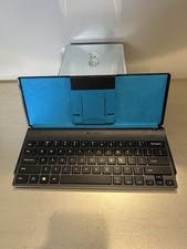 Logitech Y-R0034 Bluetooth Wireless Tablet Keyboard 820-005162 Case Stand