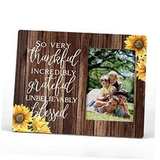 So very thankful Incredibly grateful Unbelievably blessed Gratitude Sunflower