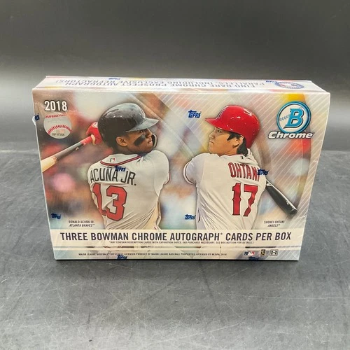 2018 Bowman Chrome Baseball HTC Choice Hobby Box Sealed Shohei Ohtani RC Year