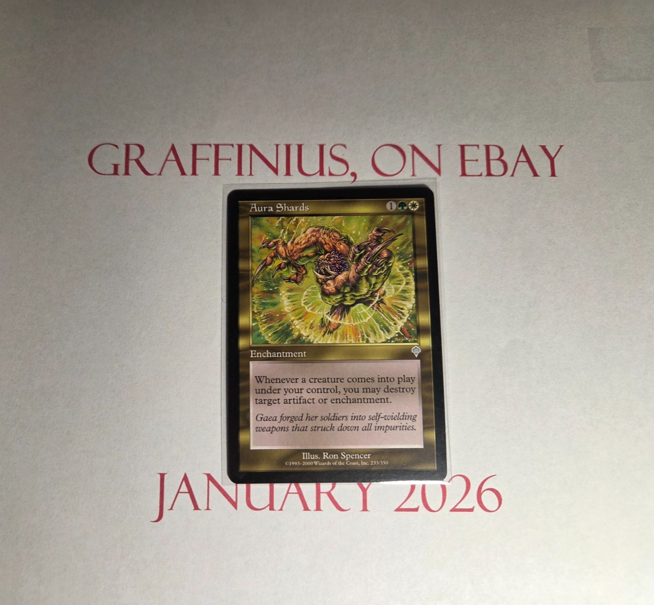 Aura Shards - Invasion - LP - MTG Magic The Gathering