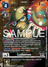 EX6-038 Ludomon : Uncommon Foil Box Topper Digimon Card : EX09: Versus Monsters
