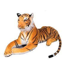 Large 50cm Brown Tiger Plushie - Soft Realistic Tiger Hugging Toy