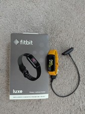 Fitbit Luxe Activity Fitness Tracker, Smart Watch, Heart & Sleep Monitor + Box
