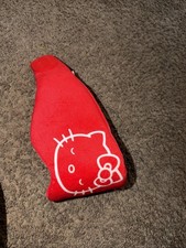 Hello Kitty Sleep Mask Plush with Bluetooth Wireless Headphones Red