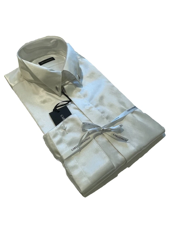 camicia uomo Carlo Pignatelli Tg 40 - Immagine 2 di 3