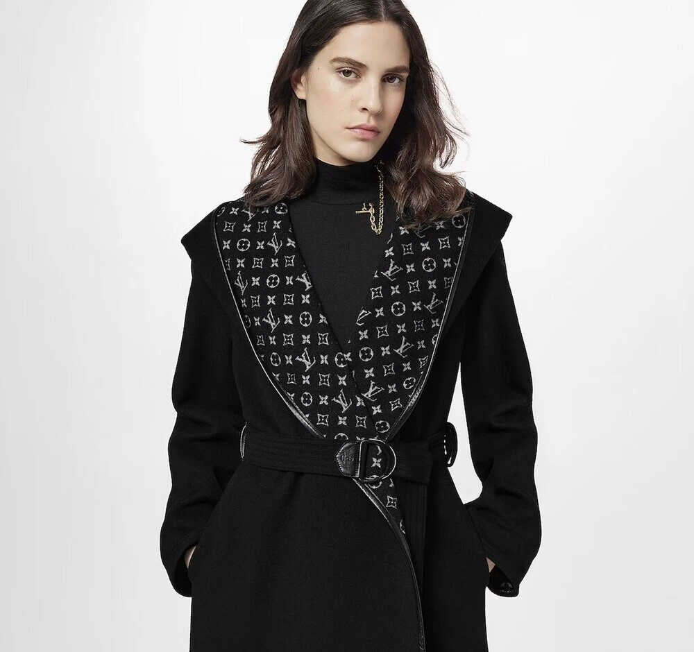 LOUIS VUITTON（LV） Cappotto Louis Vuitton Monogram con cappuccio 126606160