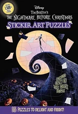 The Nightmare Before Christmas Sticker Art Puzzles (Disney Tim Burton)