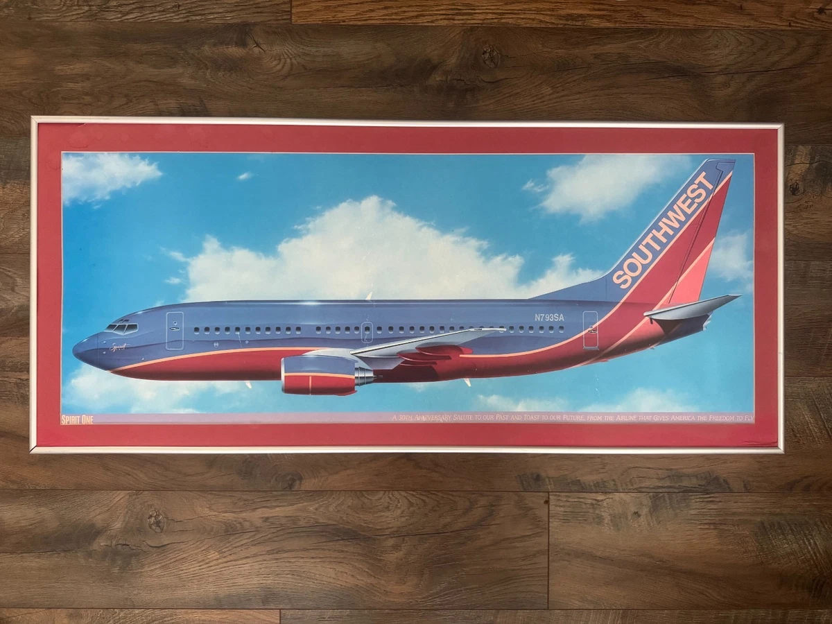 Southwest Airlines 30th Anniversary Spirit One Print