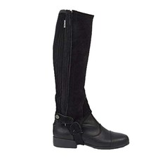 Image of Dublin Childrens/Kids Suede Half Chaps II WB1006