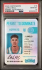 2020 PANINI CONTENDERS PERMIT TO DOMINATE #18 LAMELO BALL ROOKIE RC PSA 10