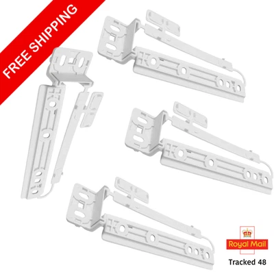 BUY A SPARE Integrierte Türhalterung Schieber x 4 für Ikea Kühl-Gefrierkombination (4er Pack)