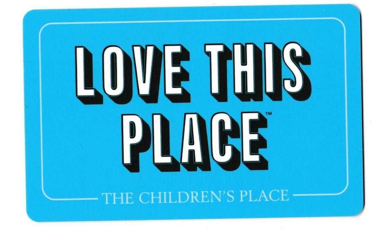 Children's place gift card deals