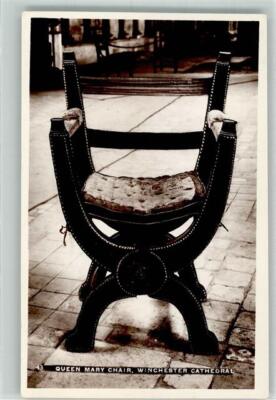39641884 - London Winchester Cathedral Queen Mary Chair 1930