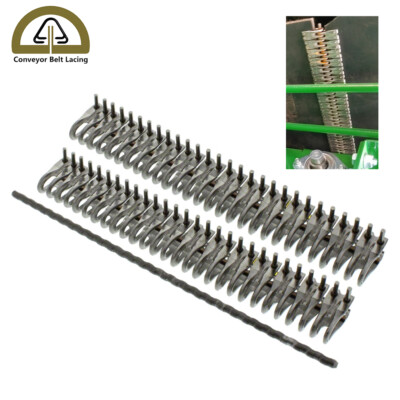 4 pairs Heavy Plate Conveyor Fasteners For Belt PVC Lacer Belt Lacing Fasteners