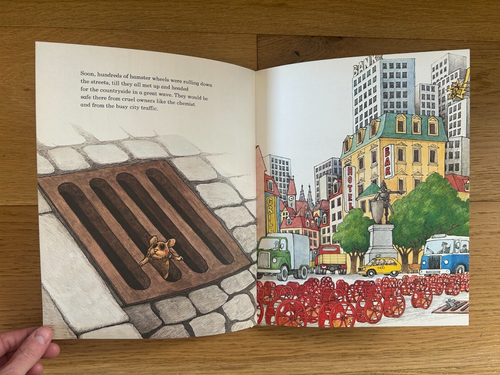 Hamster's Journey by Luis Murschetz 1st UK Edition 1976 Scarce Vintage Hardcover - Picture 7 of 10