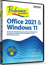 Professor Teaches Office 2021 & Windows 11 PC NEW!