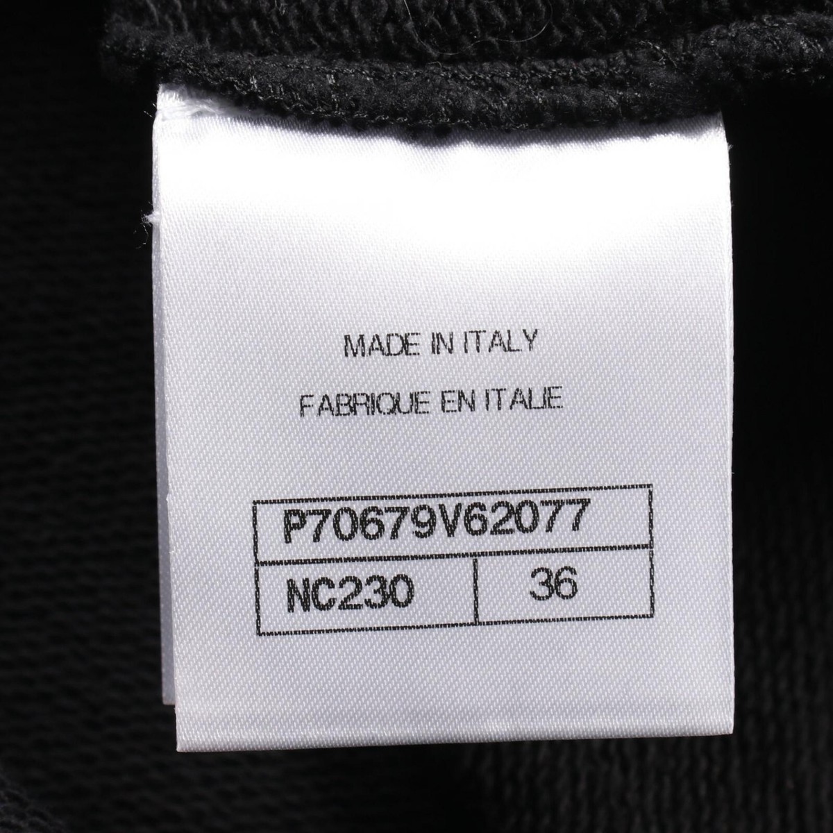 CHANEL ブラック タンクトップ 36 Chanel Tank Top Size 36 Black x White 95% Silk 5% Spandex