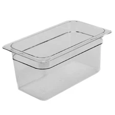 Cambro 36CW 5.6 qt, 12-3/4" L x 6-15/16" W x 6" D, Camwear Third Size Food Pan