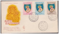 FDC VENETIA CLUB VATICAN 1954 - ANNÉE MARIANNE NON VOYAGÉE