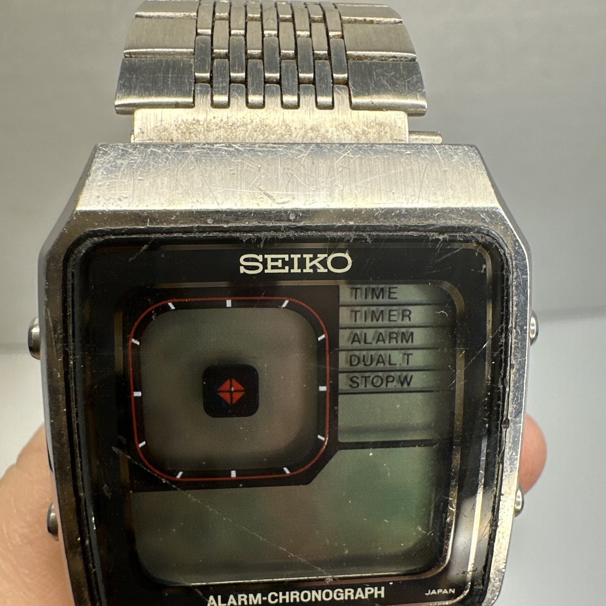 UNTESTED Seiko G757-4000 Quartz LCD Watch James Bond Octopussy | eBay