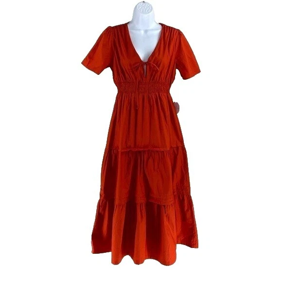 Cotton Short Sleeve Casual Regular Size Maxi Dresses for Women