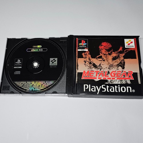Metal Gear Solid for Sony PlayStation 1 PS1 Complete With Silent Hill Demo VGC - Afbeelding 10 van 11