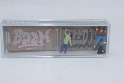 Preiser 10334 Graffiti Artist Sprayer Figures H0 1:87 NEW in OVP