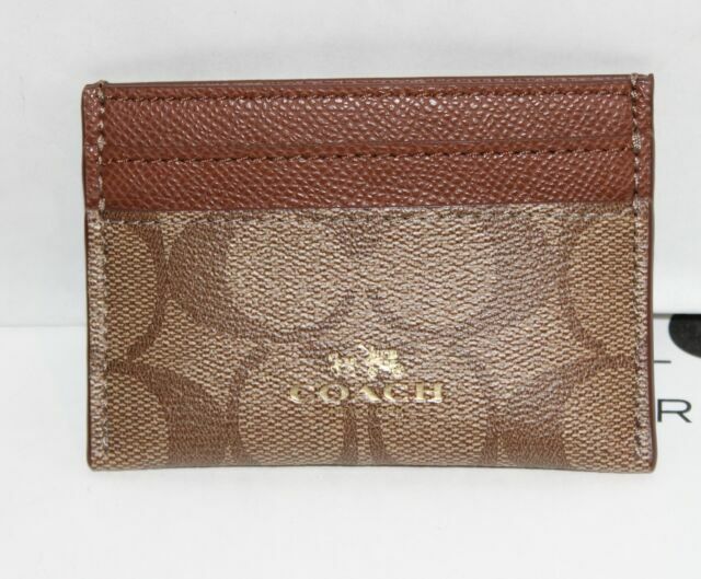 coach credit card holder case