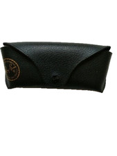 Ray-Ban Sunglasses Black Leather Soft Case By Luxottica Case Only