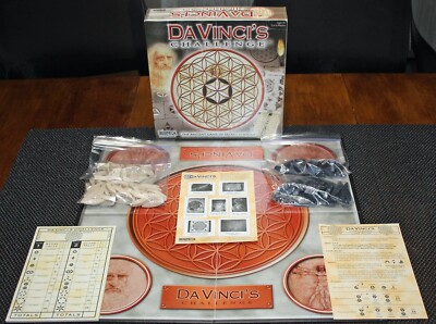 ''Da Vinci's  Challenge The Ancient Game Of Secret Symbols'' Board Game