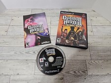 Guitar Hero III 3 Legends of Rock Playstation 2 PS2 Complete CIB Tested