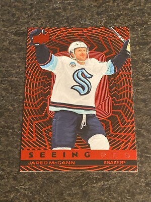 2023-24 Upper Deck Seeing Red Jared McCann Seattle Kraken #SR-90