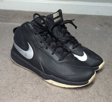 Nike Team Hustle D7 GS Boys Sneakers Black Size 6.5Y 747998-001