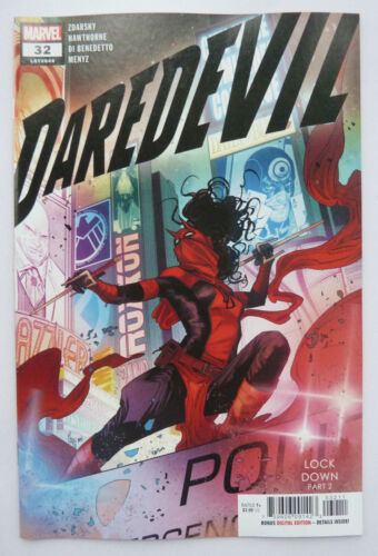 Daredevil #32 - 1st Printing Marvel Comics September 2021 NM- 9.2 - Foto 1 di 3