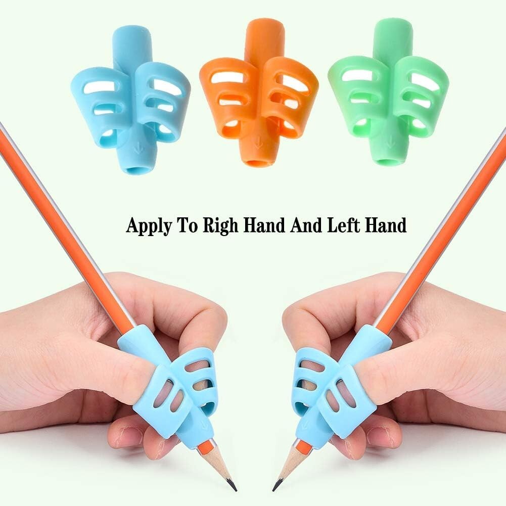 3PCS Pencil Grips for Kids, Writing Aid for Handwriting Correction