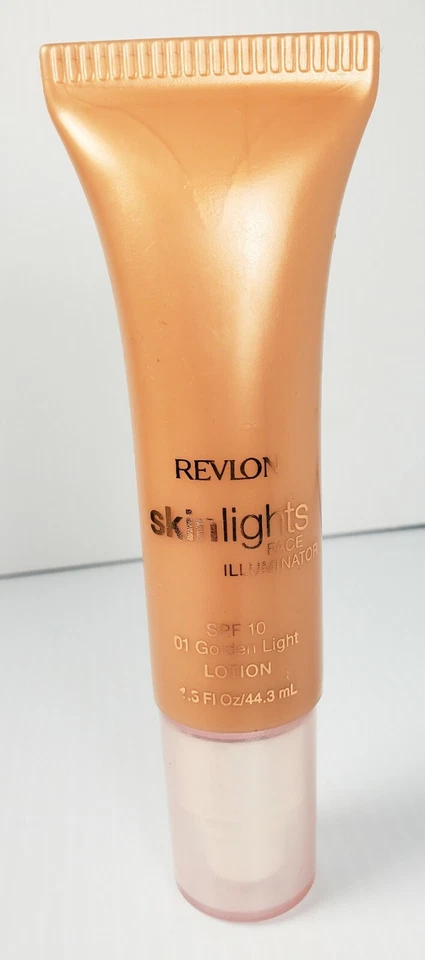 New REVLON Skinlights Face Illuminator Lotion 01 Golden Light **RARE - Image 2 of 4