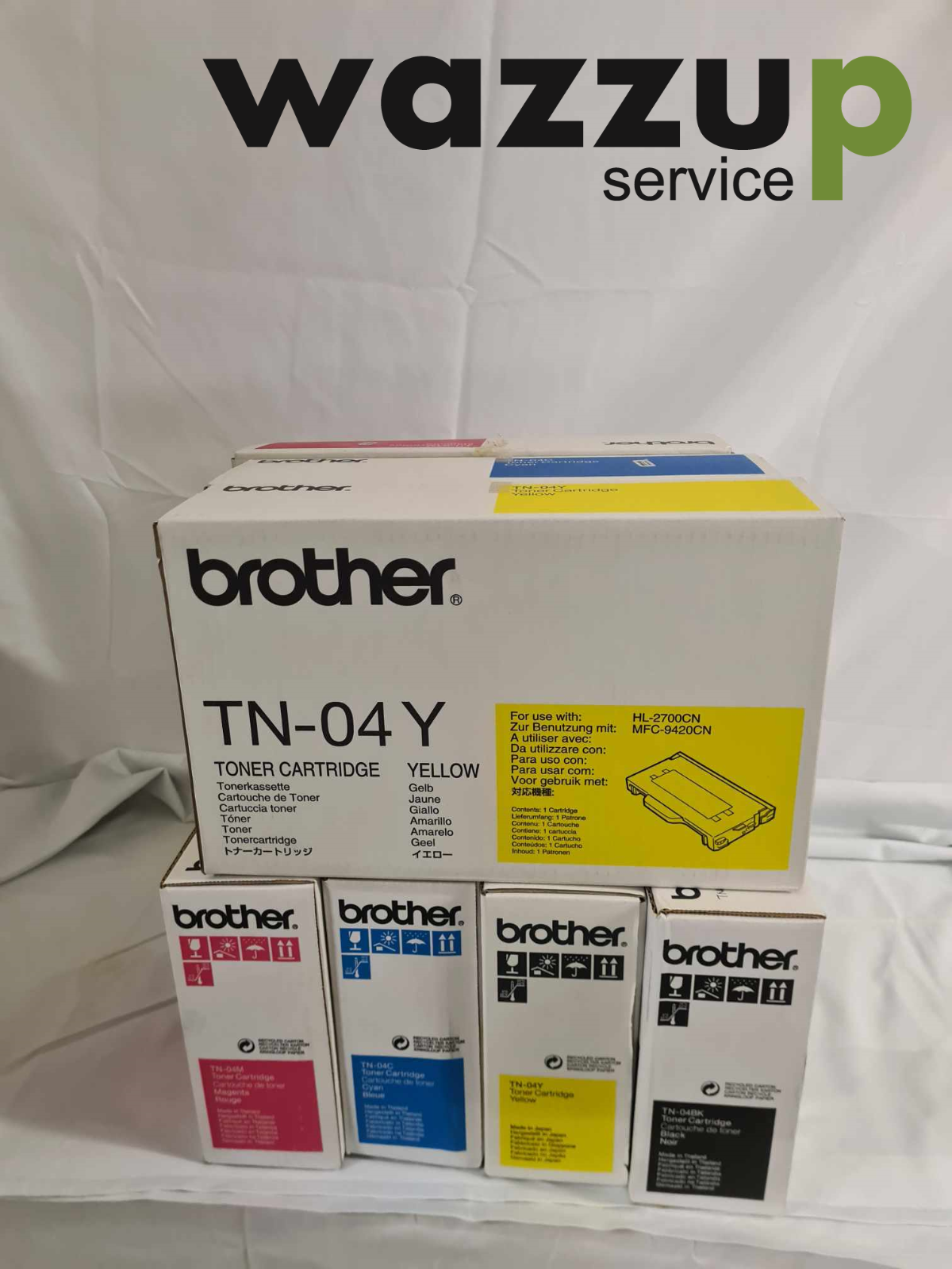 Cartuccia Toner Compatibile Brother TN-04Y Giallo - Foto 9