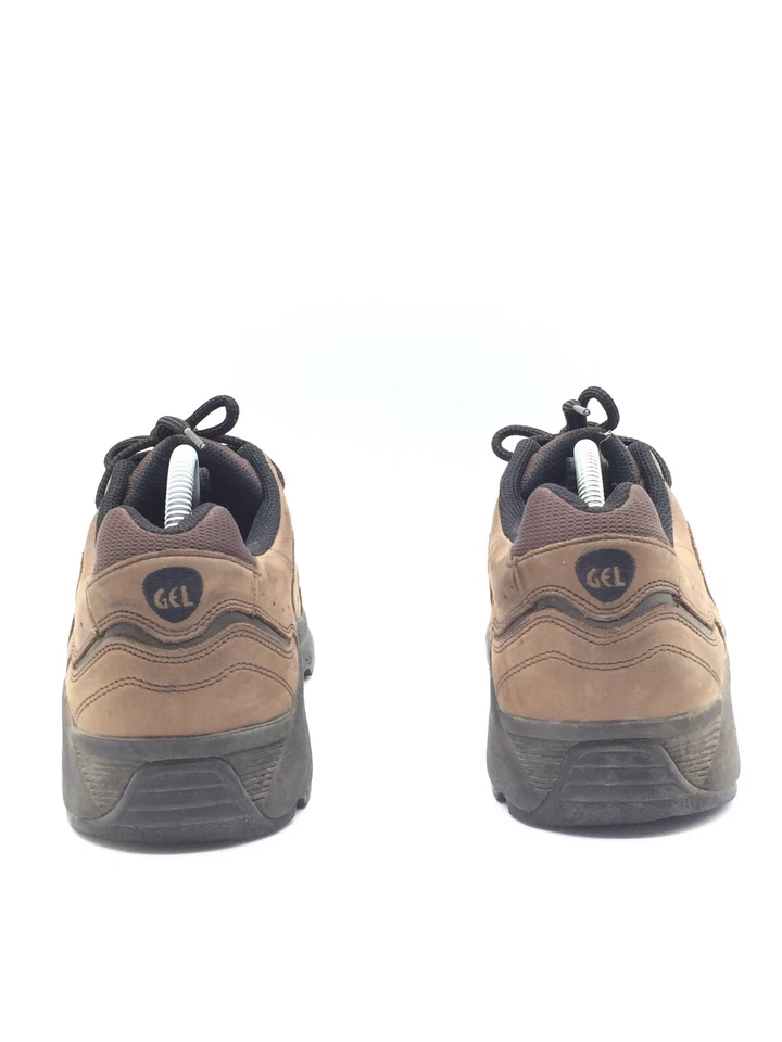 Asics QL116 Zapatillas Deportivas De Cuero Marrón T.46,5 US.12 UK.11,5 - Imagen 4 de 4