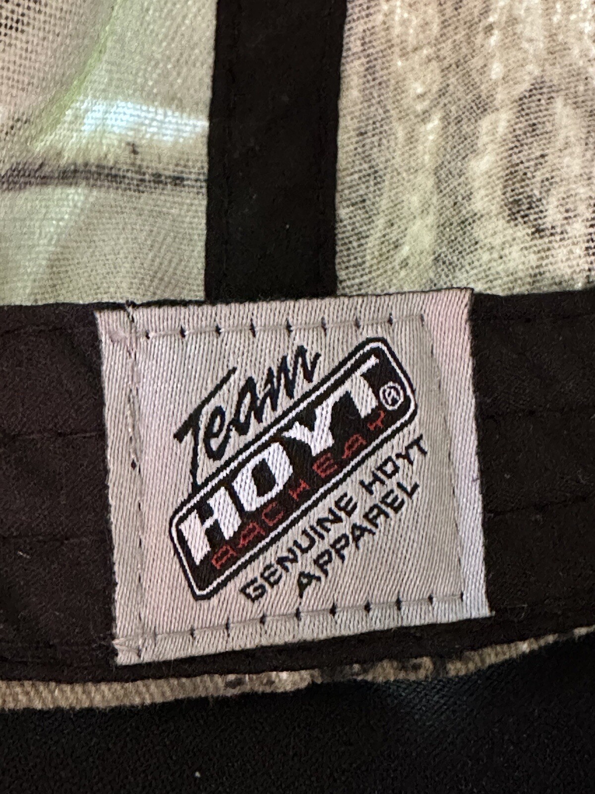 Vintage Team Hoyt Archery Realtree Camouflage Cap Adjustable Strap Hunting Hat eBay