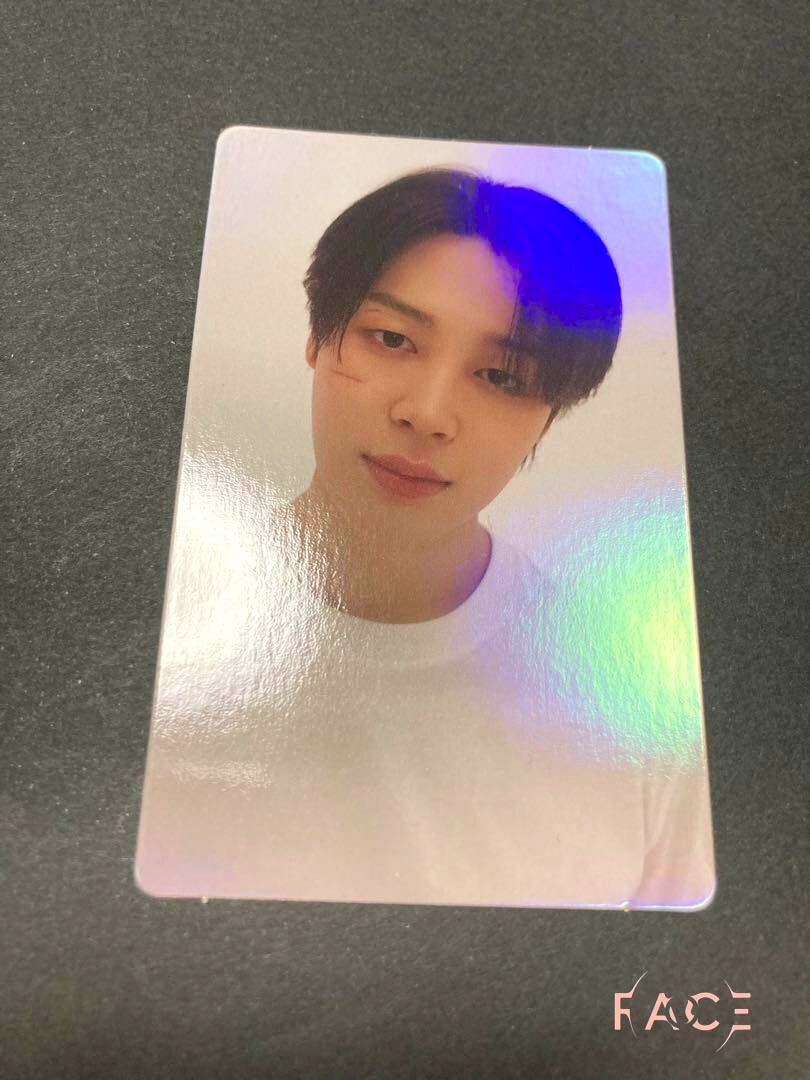 BTS JIMIN FACE Weverse Early Bird Hologram Limited Official